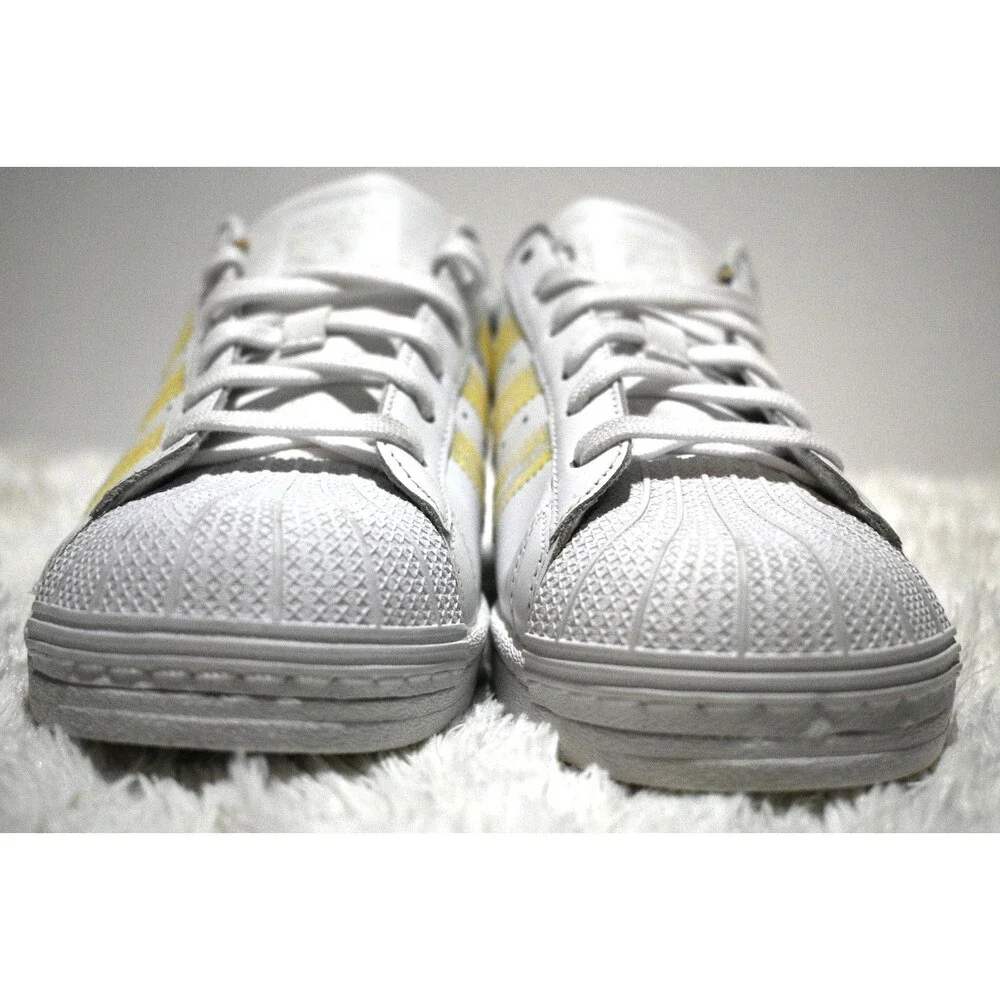Adidas Superstar Iridescent Leather Shell Toe Sneakers Women's Size 8.5 UK 6